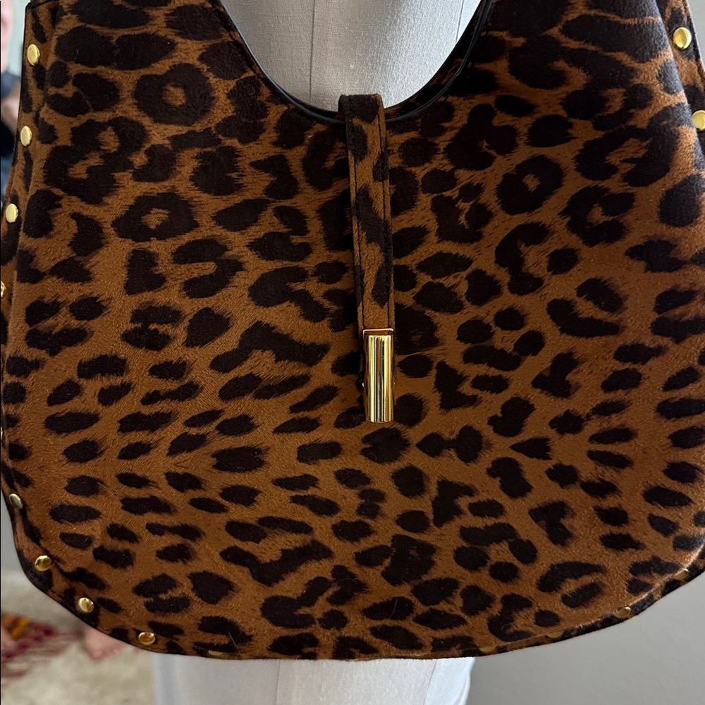 Leopard Print Women's Bag - Picture 2 of 4